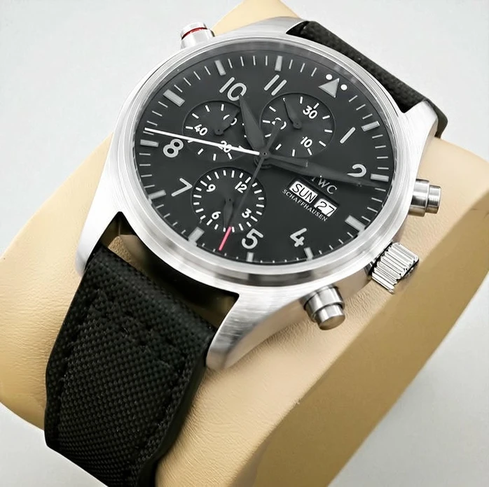 Iwc Pilot Black Chronograph Mens Watch 15073 Pakistan 1765831418 Cc020a51