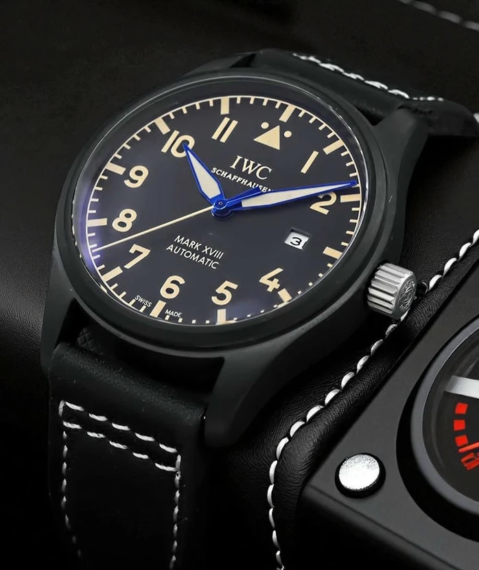 Iwc Pilot S Mark Xviii Heritage Black Watch Pakistan 1765831425 C9cfb611