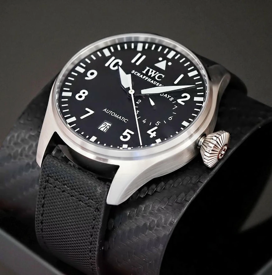 Iwc Pilots Big Pilot 7 Day Power Reserve Black Dial Watch 11214 Pakistan 1765831419 B0c6579b