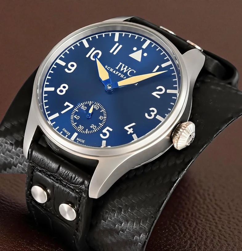 Iwc Schaffhausen Big Pilot Blue Dial Watch Pakistan 1765831428 3869f392