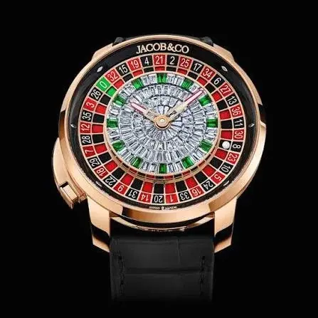 Jacob Co 44mm Casino Tourbillon Baguette Diamonds Watch 1783796610 3493b616