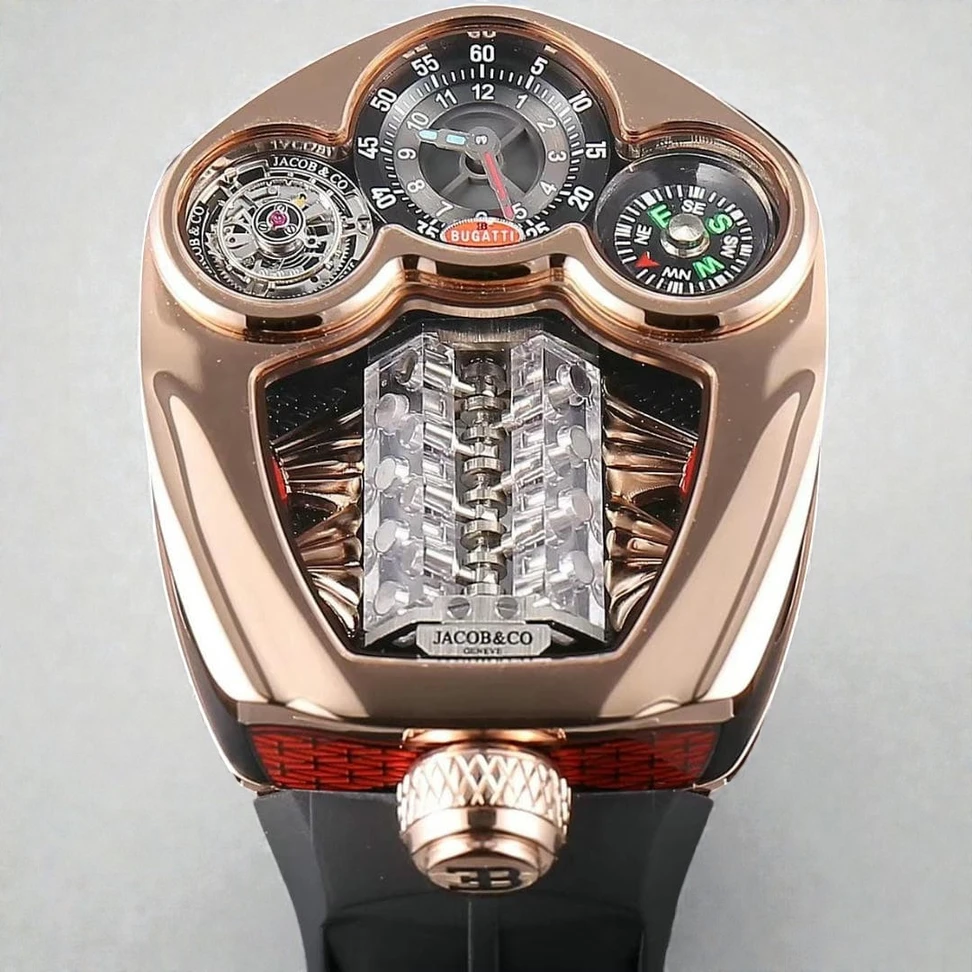 Jacob Co Bugatti Chiron Watch