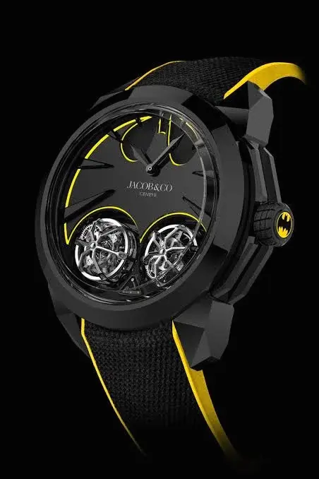 Jacob Co Gotham City Double Tourbillon Watch