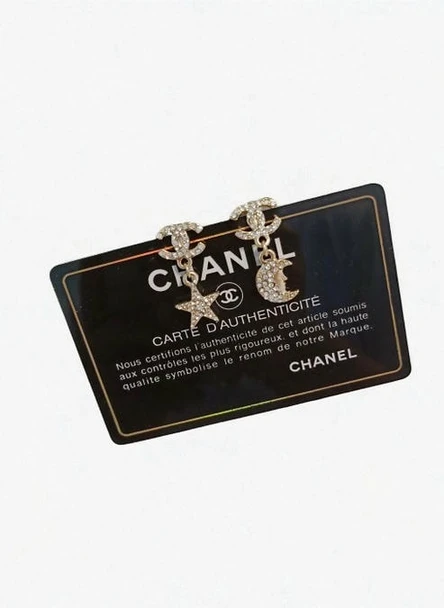 Chanel Crystal Cc Star Moon Earrings208 Pakistan 1765831464 A27fbb28