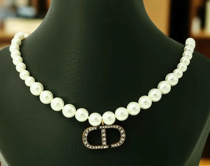 Christian Dior Faux Pearl 30 Montaigne Choker Necklace1321a Pakistan 1765831466 B63856de