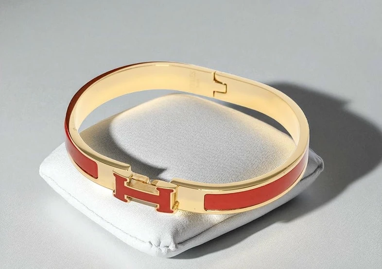 Hermes Clic Clac H Bracelet Red Pakistan 1765831471 C3f37089