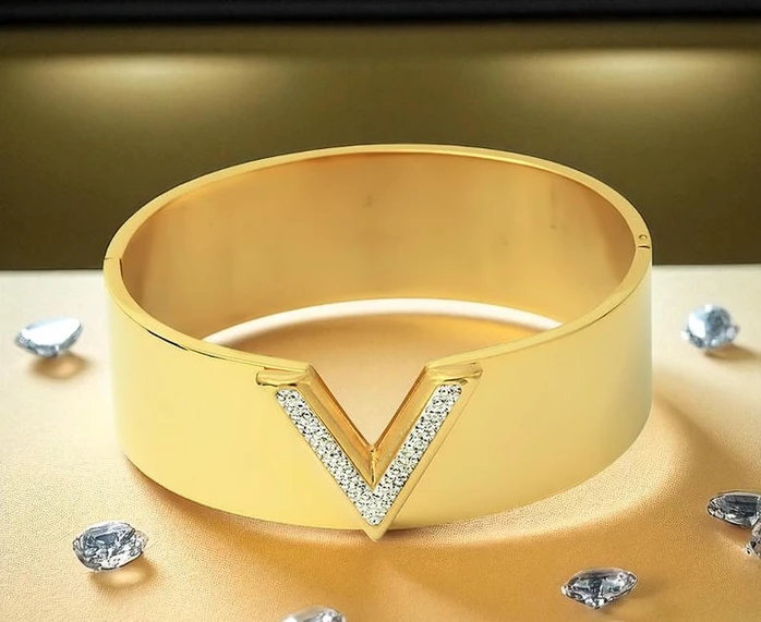 Lv Louis Vuitton Bangle Bracelet Pakistan