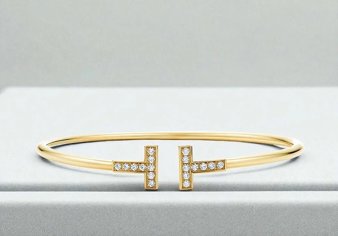 Tiffany T Diamond Wire Bracelet Pakistan