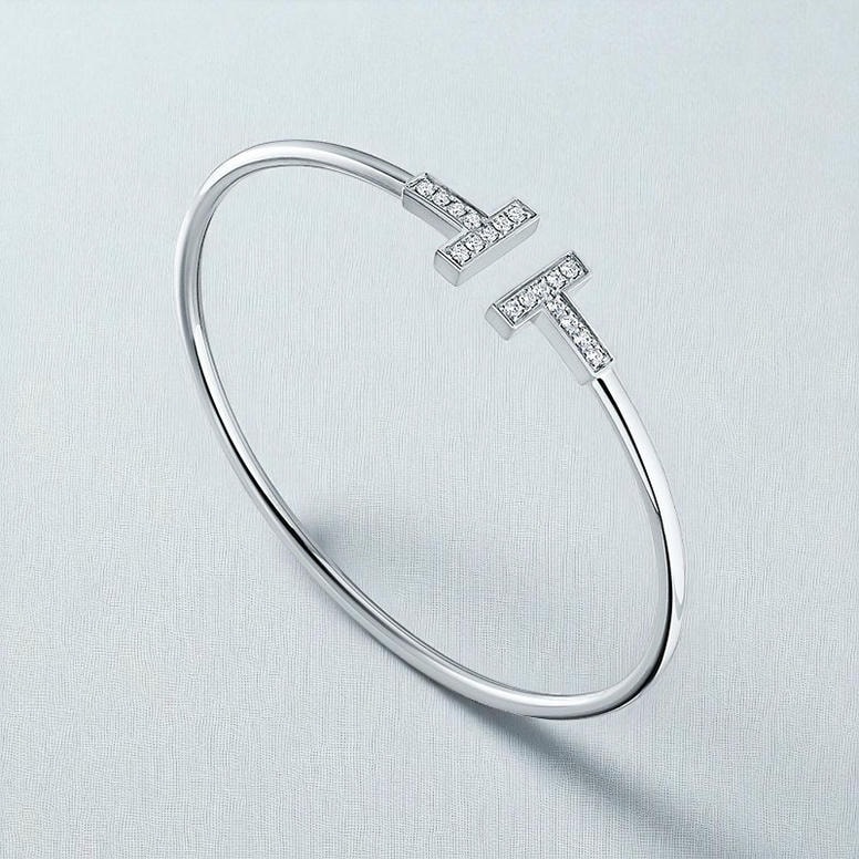 Tiffany T Diamond Wire Bracelet Price Pakistan
