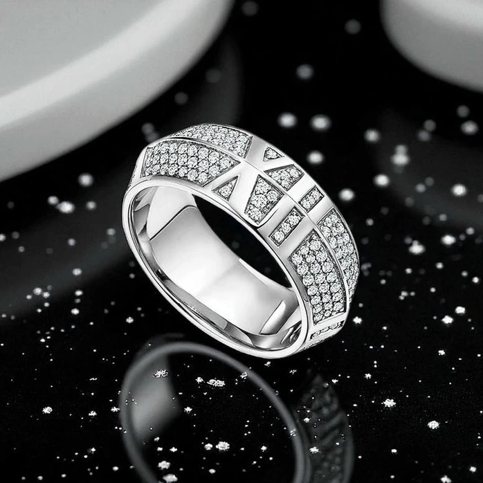 Tiffany X Closed Wide Ring655 Pakistan