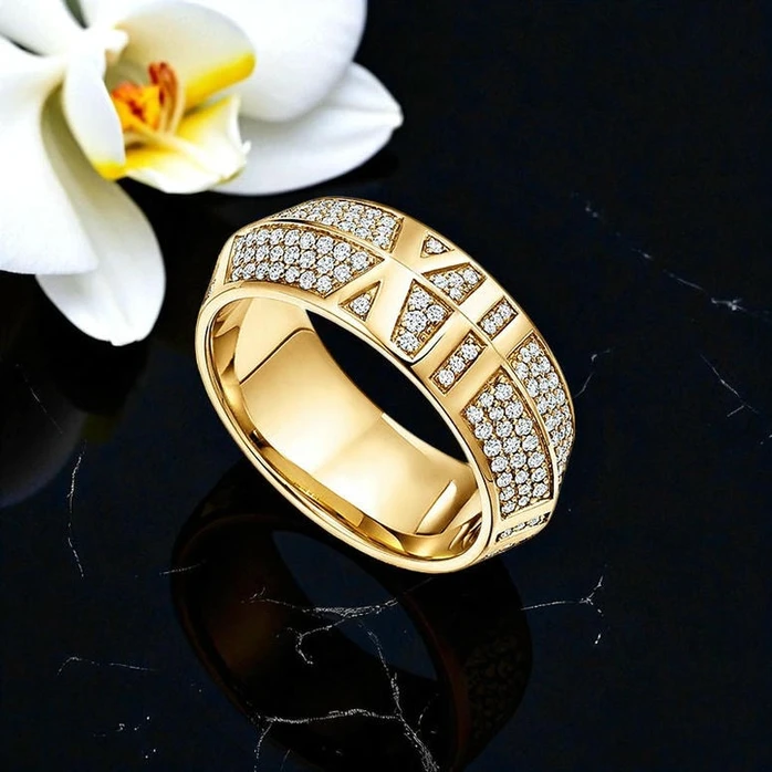 Tiffany X Closed Wide Ring689 Pakistan