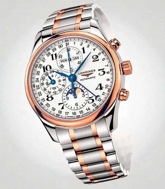 1 Longines Master Chrono Moonphase Two Tone Watch Pakistan 1765831495 136c727e