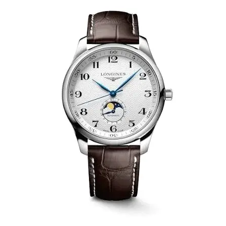 Longines Master Collection Moonphase Brown Straps Watch 1783796614 C8cecb7a