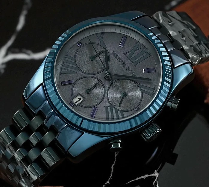 Michael Kors Bradshaw Navy Blue Watch Pakistan