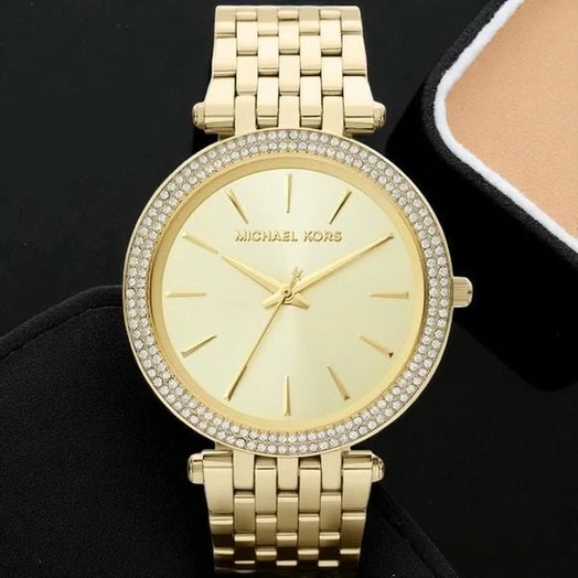Michael Kors Darci Glitz Gold Dial Pave Bezel Ladies Watch Pakistan 1765831500 42fea8f5