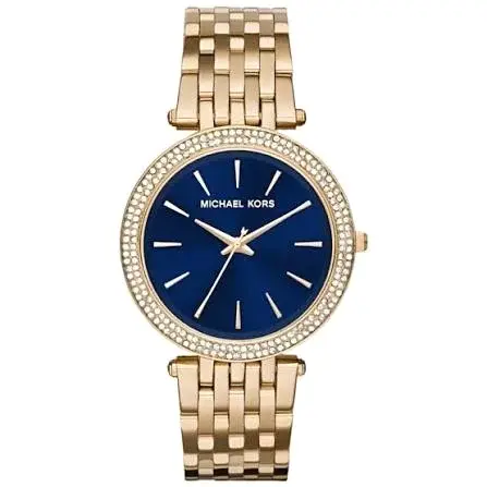 Michael Kors Darci Gold Stainless Stee Blue Dial Quartz