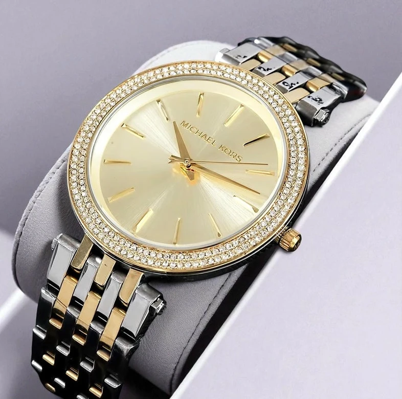 Michael Kors Ladies Darci Two Tone Watch Pakistan 1765831523 C45864d5