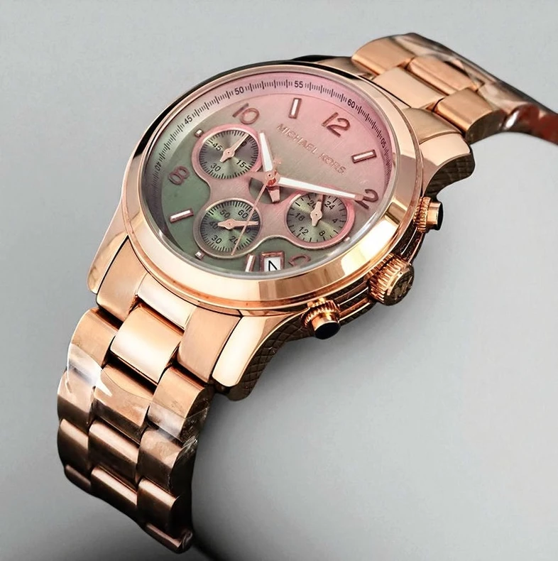 Michael Kors Ladies Rose Gold Chronograph Bracelet Watch Pakistan 1765831526 1450988f