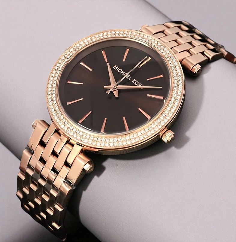 Michael Kors Ladies Rose Gold Darci Watch Pakistan 1765831526 F236af6a