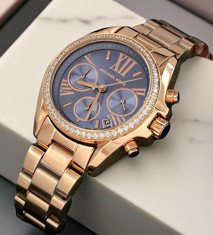 Michael Kors Mini Bradshaw Rose Gold Watch987 Pakistan 1765831532 D7753b7c