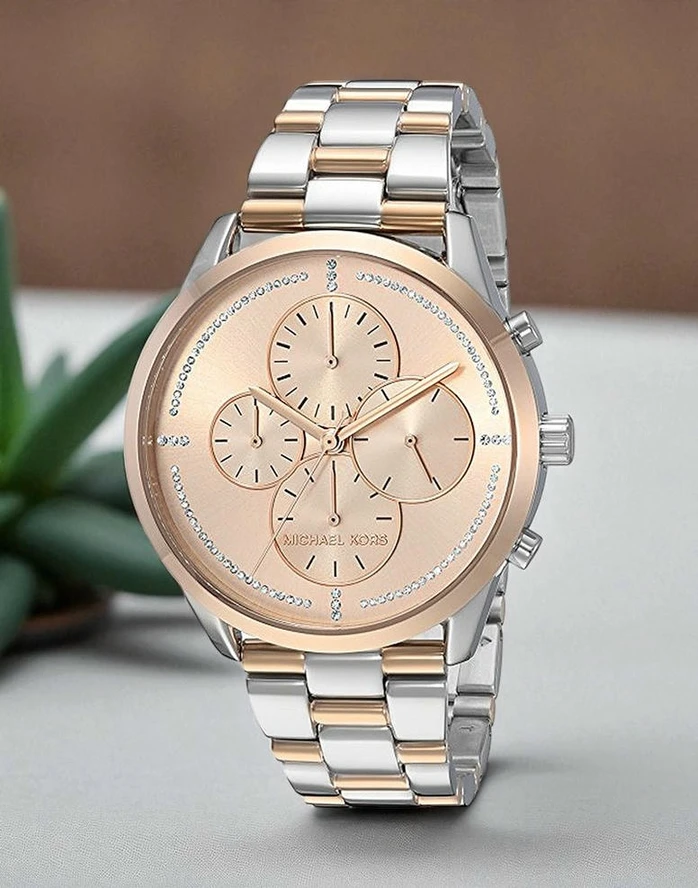 Michael Kors Mk 6520 Slater Two Tone Chronograph Watch Pakistan 1765831533 De16361e