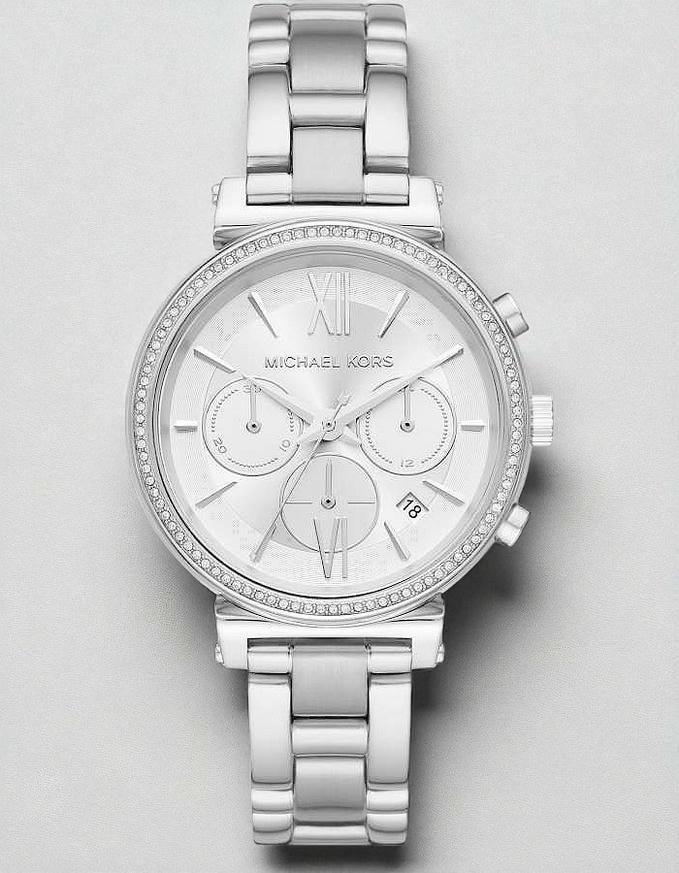 Michael Kors Mk6575 Womens Sofie Silver Tone Stainless Steel Watch Pakistan 1765831537 A6c36427