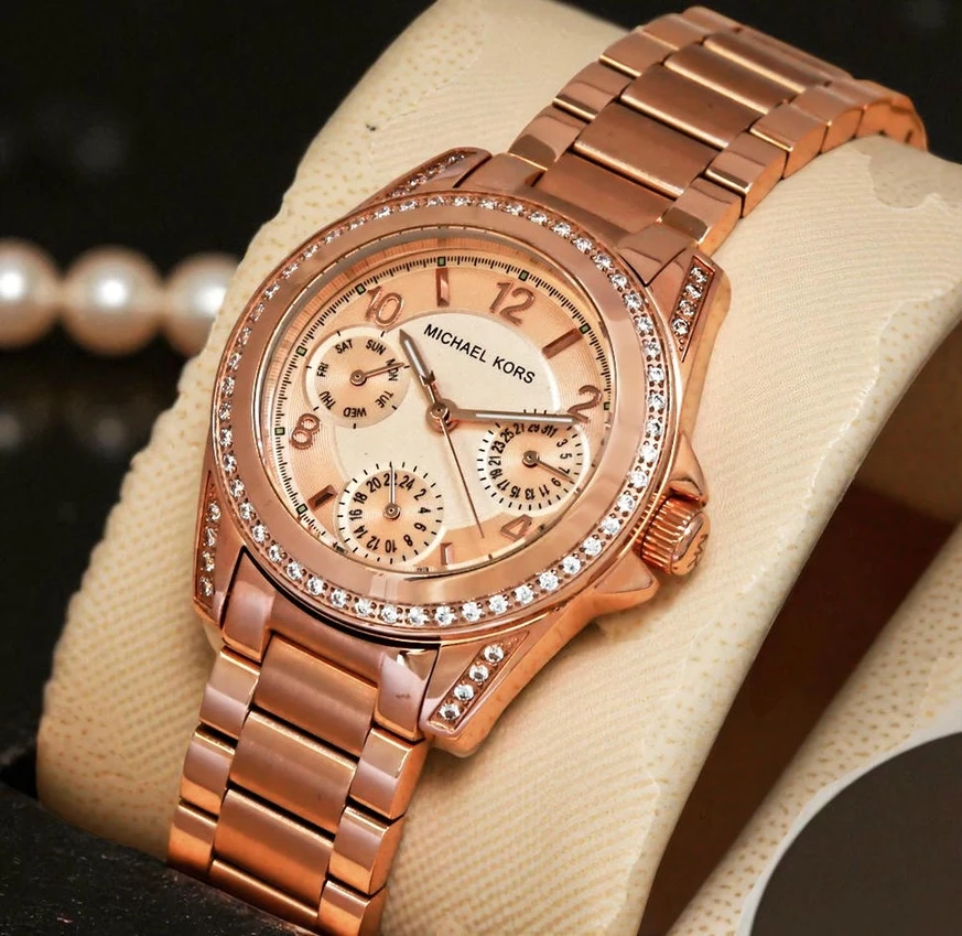 Michael Kors Rose Gold Watch 2 Pakistan