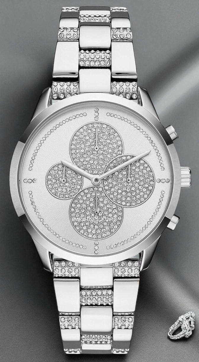 Michael Kors Slater Chronograph Pave Crystal Ladies Watch Pakistan