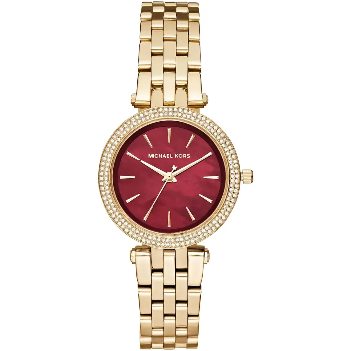 Michael Kors Women Maroon Analogue Watch Mk3583i 2026