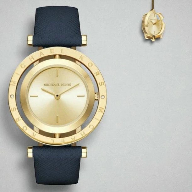 Michael Kors Women S Averi Blue Watches Pakistan