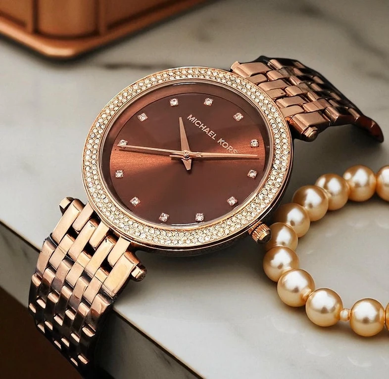 Michael Kors Women S Darci Mk3217 Rock Stainless Steel Quartz Watch Pakistan