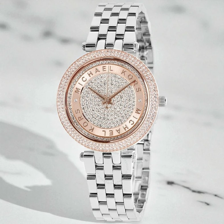 Michael Kors Women S Mini Darci Silver Tone Watch Mk3446 Pakistan