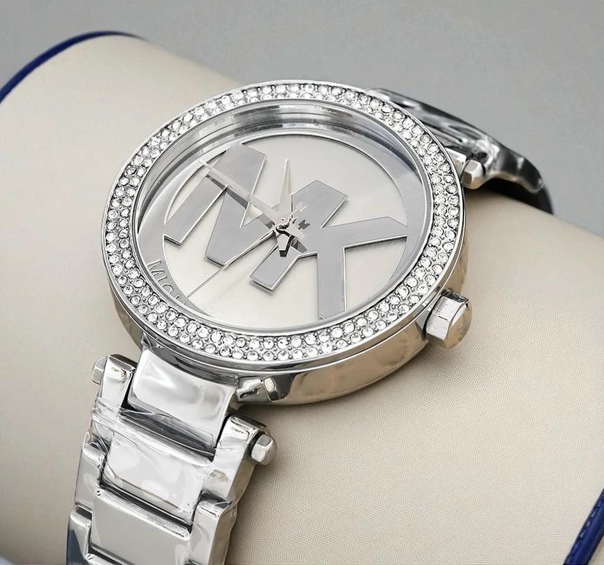 Michael Kors Women S Parker Logo Dial Watch Pakistan