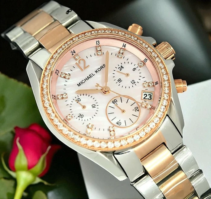 Michael Kors Women S Two Tone Watch810 Pakistan