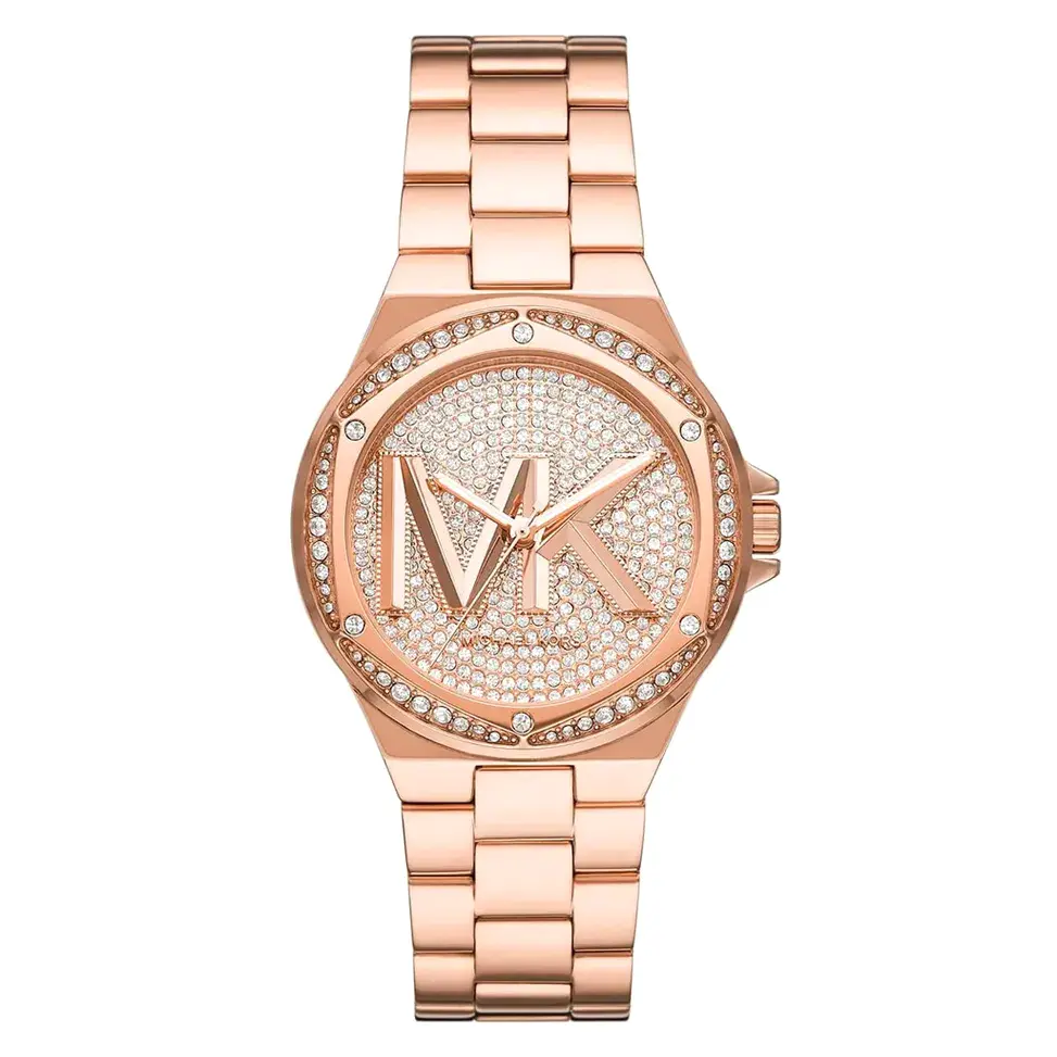 Michael Kors Womens Quartz Stainless Steel Rose Gold Dial 37mm Watch Mk7230 2026