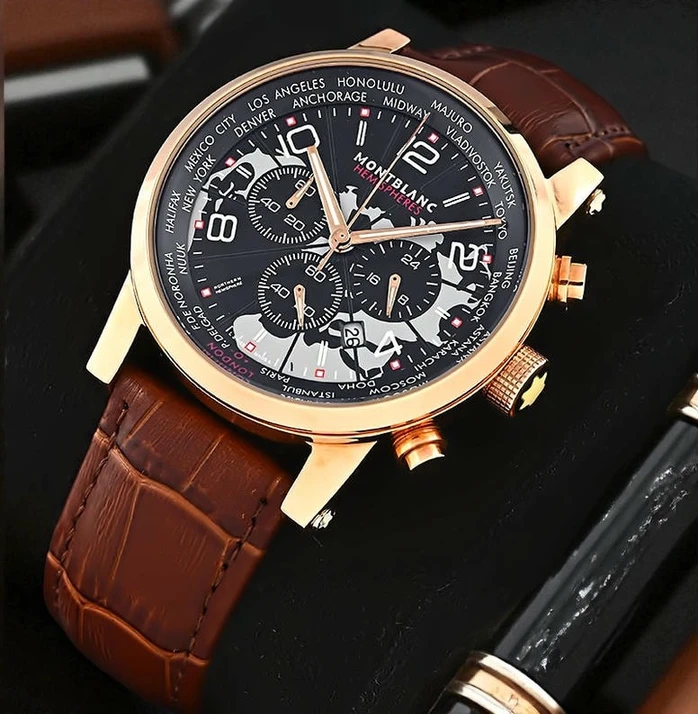 Montblanc Hemispheres Chronograph Watch For Men 1 Pakistan 1765831568 A93c537c