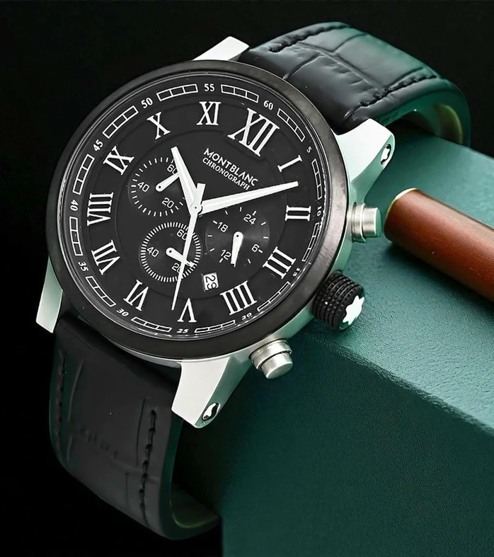 Montblanc Roman Black Dial Watch 2 Pakistan 1765831570 3084cdf5