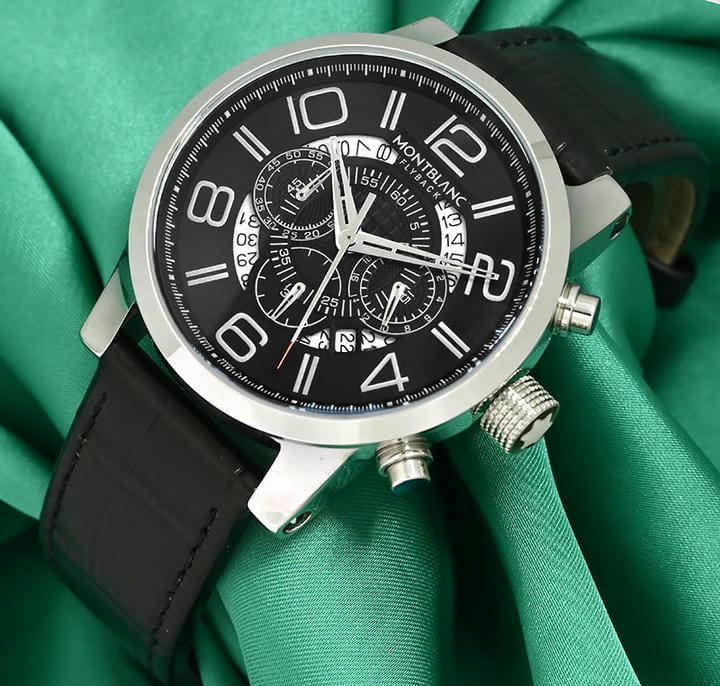 Montblanc Timewalker Flyback Black Dial Watch 1 1768331028 Bf12d5c5