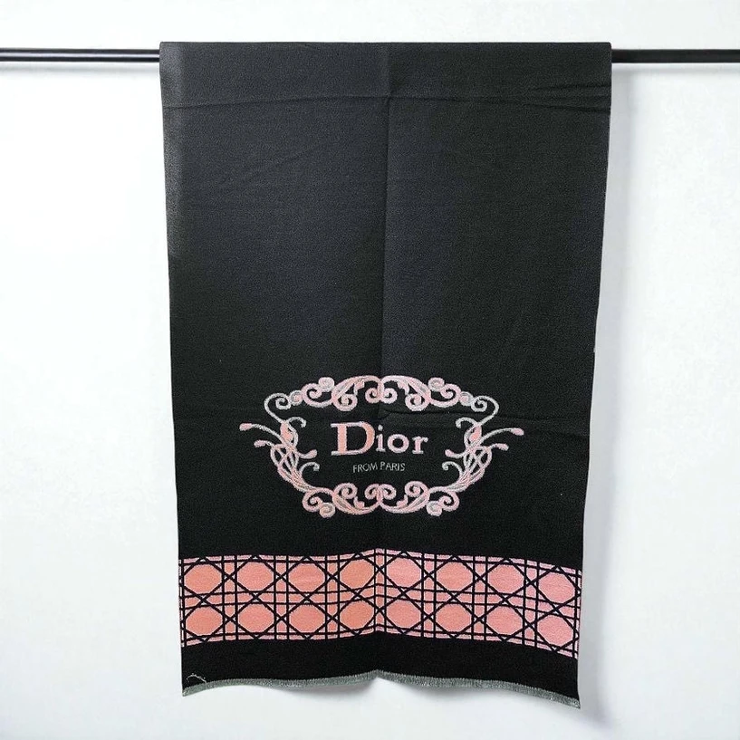 Dior Black Cashmere Scarf Pakistan