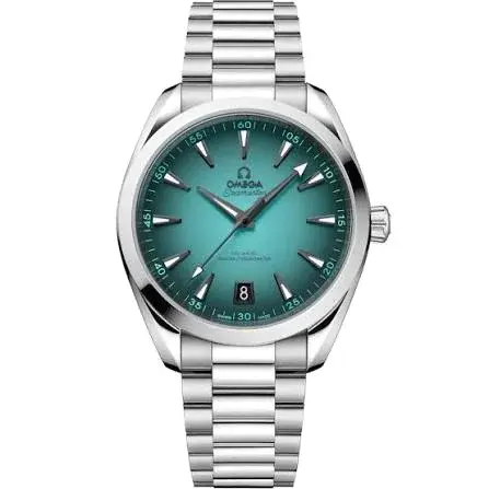 Omega Aqua Terra 150m Turquoise Dial Watch 1783796619 8bcb6664