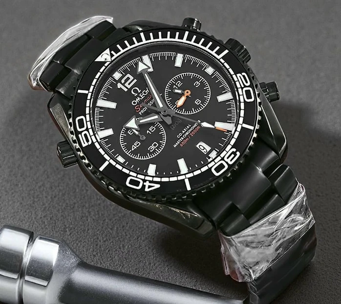 Omega Black Dial Watch Pakistan 1765831607 82740caa