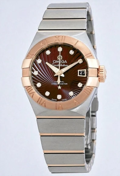 Omega Constellation Brown Dial Ladies Watch Pakistan 1765831601 5e7498a2