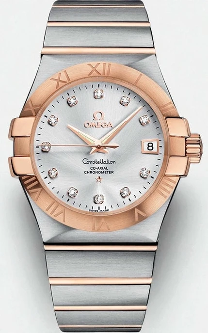 Omega Constellation Chronometer Silver Dial Watch Pakistan 1765831602 65ef2c17