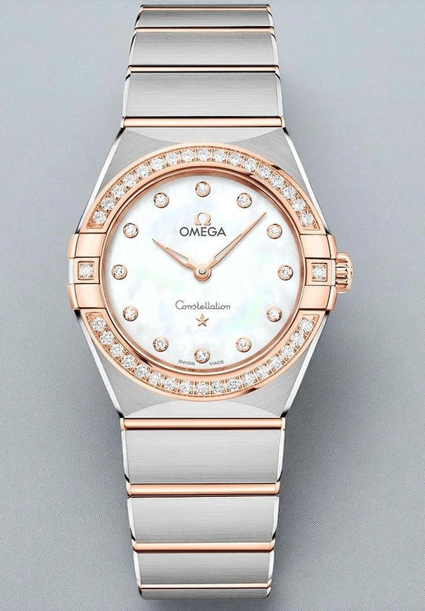 Omega Constellation Manhattan Two Tone Diamond Dial And Bezel Watch Pakistan 1765831616 62a3c69a