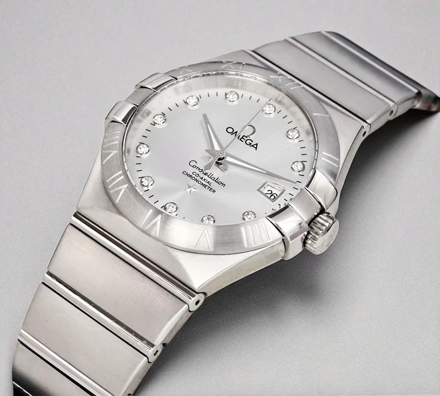 Omega Constellation Silver Unisex Watch Pakistan 1765831617 099fa712