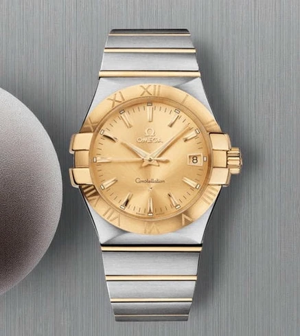 Omega Constellation Two Tone Unisex Watch 3 Pakistan 1765831618 D46380f8