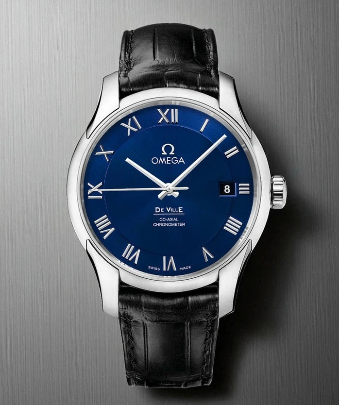 Omega Deville Hour Vision Blue Dial Mens Watch 431 13 41 21 03 001 Pakistan 1765831621 Ccbcea44
