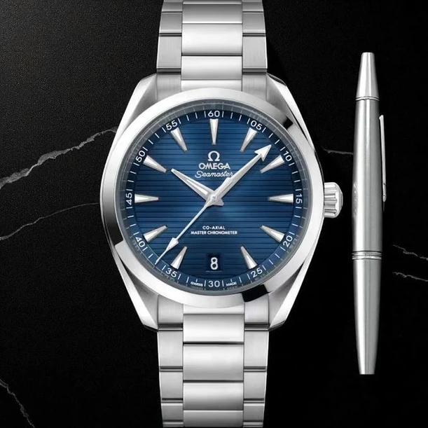 Omega Seamaster Aqua Terra Blue Dial Watch Pakistan 1765831625 Be8c23bb