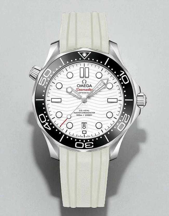 Omega Seamaster Diver 300m 42mm White Watch743 Pakistan 1765831630 76c612bc