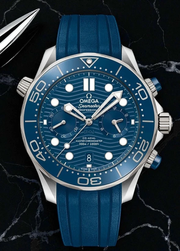 Omega Seamaster Diver 300m Co Axial Master Chronometer Chronograph Watch 4 Pakistan 1765831634 C17321a8
